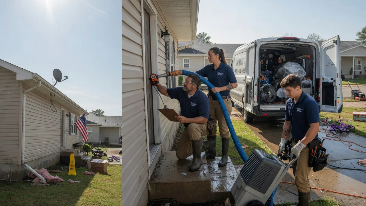 Ceiling Water Damage Restoration in Michigan, ND near me